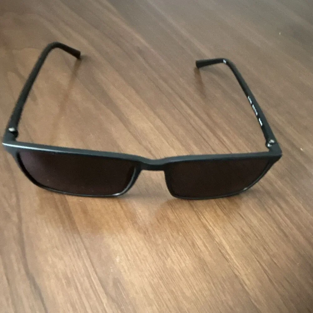 Revel  P1961 Rectangle Sunglasses Black Frame/Black Size 55-17-140 pre owned